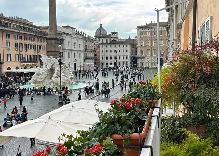 Appartement Cadensplace - Overlooking Piazza Navona By Dbalconycollection
