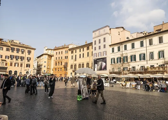 Cadensplace - Overlooking Piazza Navona By Dbalconycollection Appartement